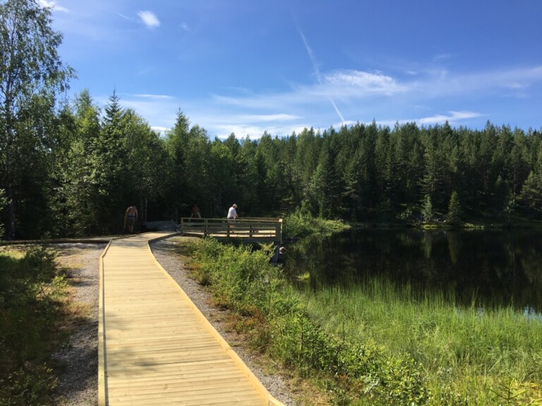 Gjorde Puttsjøen mer tilgjengelig